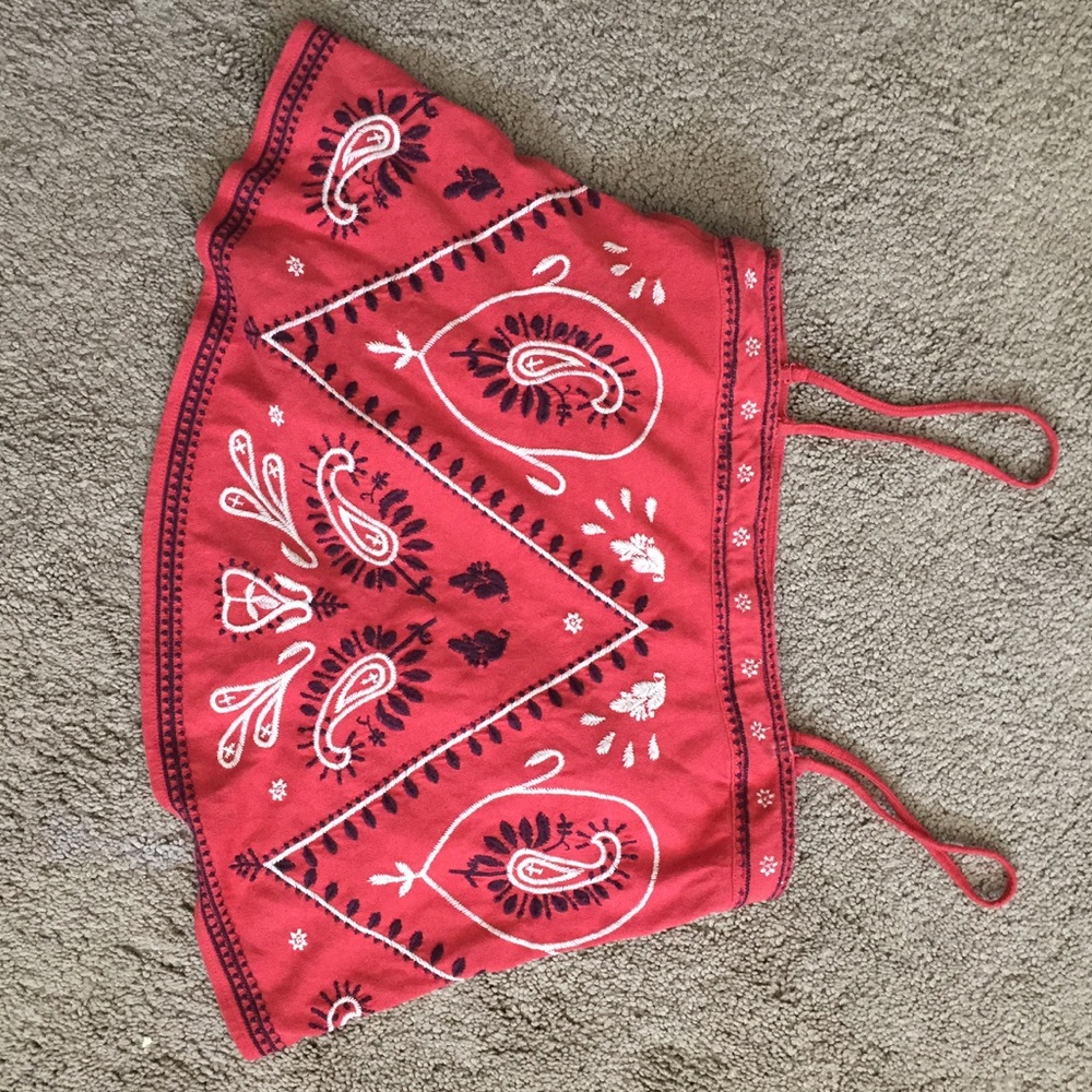 Free people red top